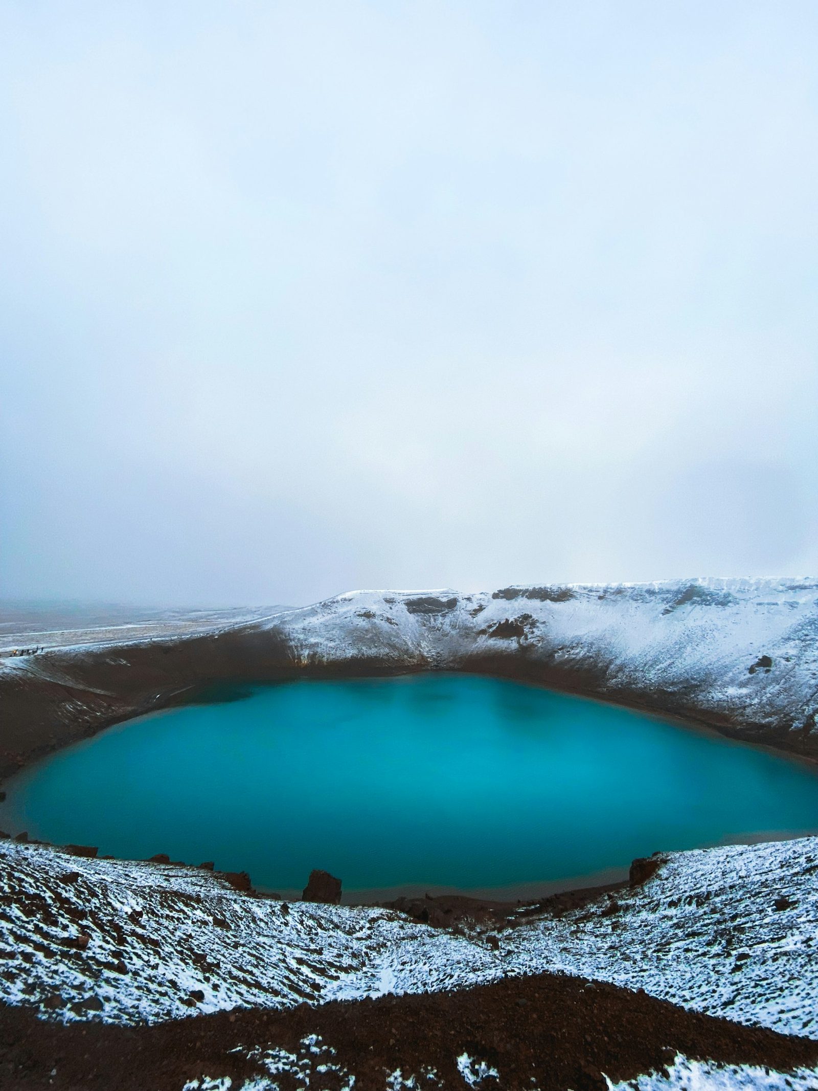 Krafla 火山口湖 Víti