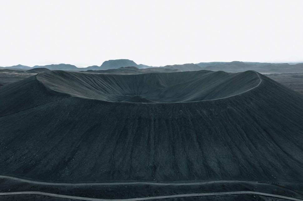Hverfjall 火山口